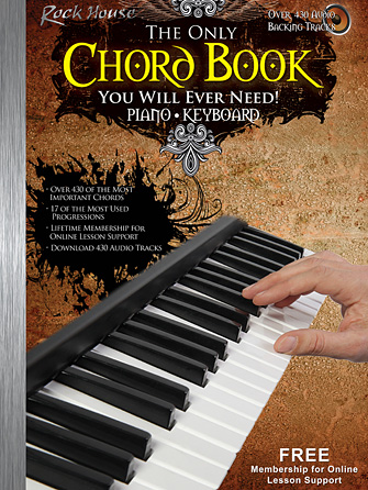 The Only Chord Book You Will Ever Need! - Keyboard
